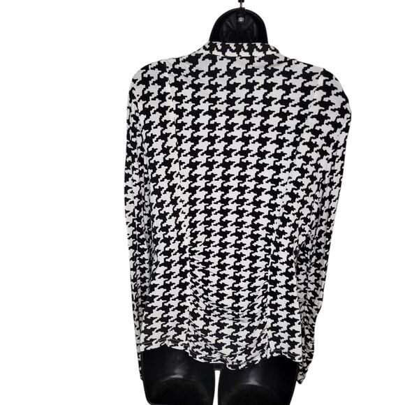 Joseph Ribkoff Houndstooth knit jacket Size 14 - Picture 2 of 6